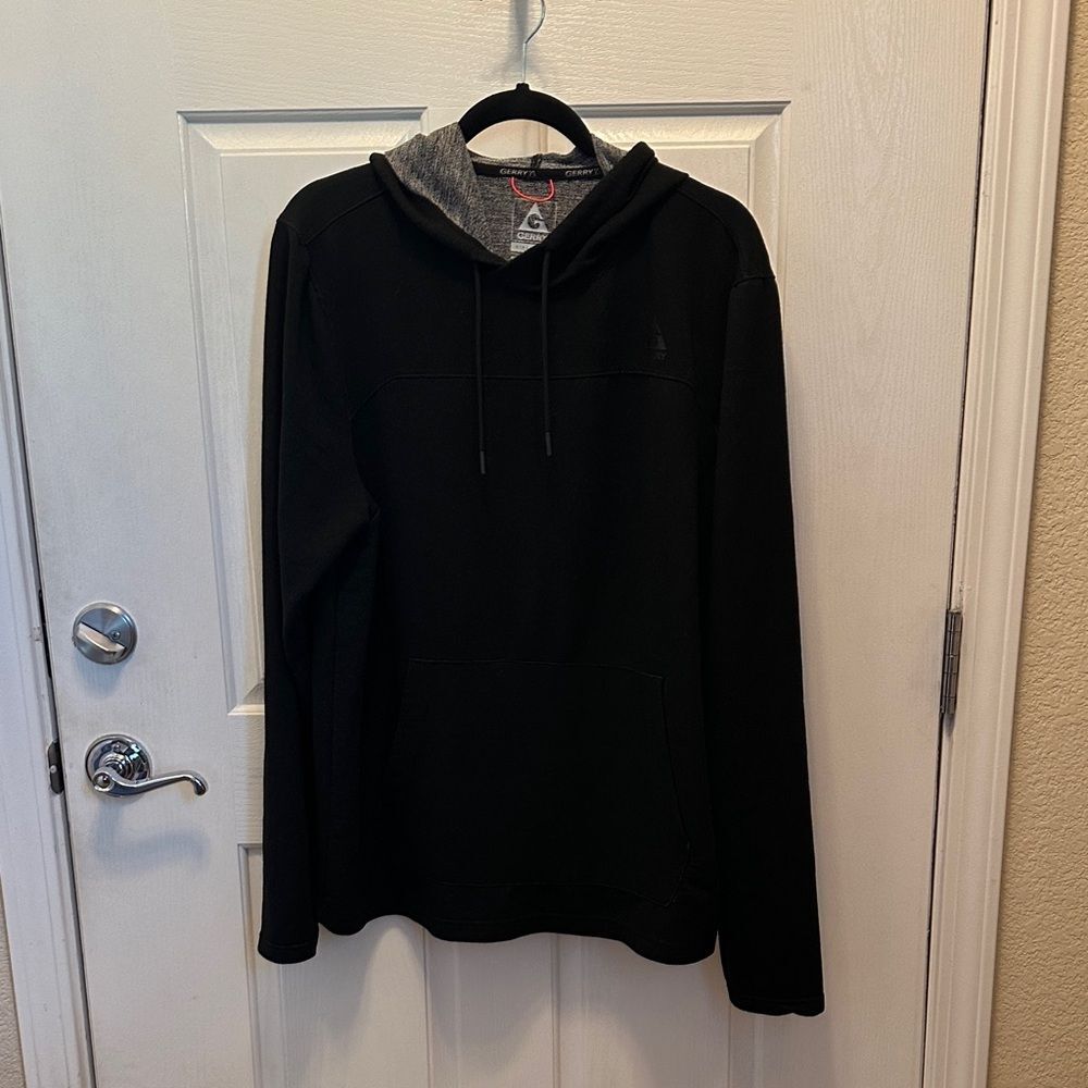 Volcom Black and Gray Men's Hoodie